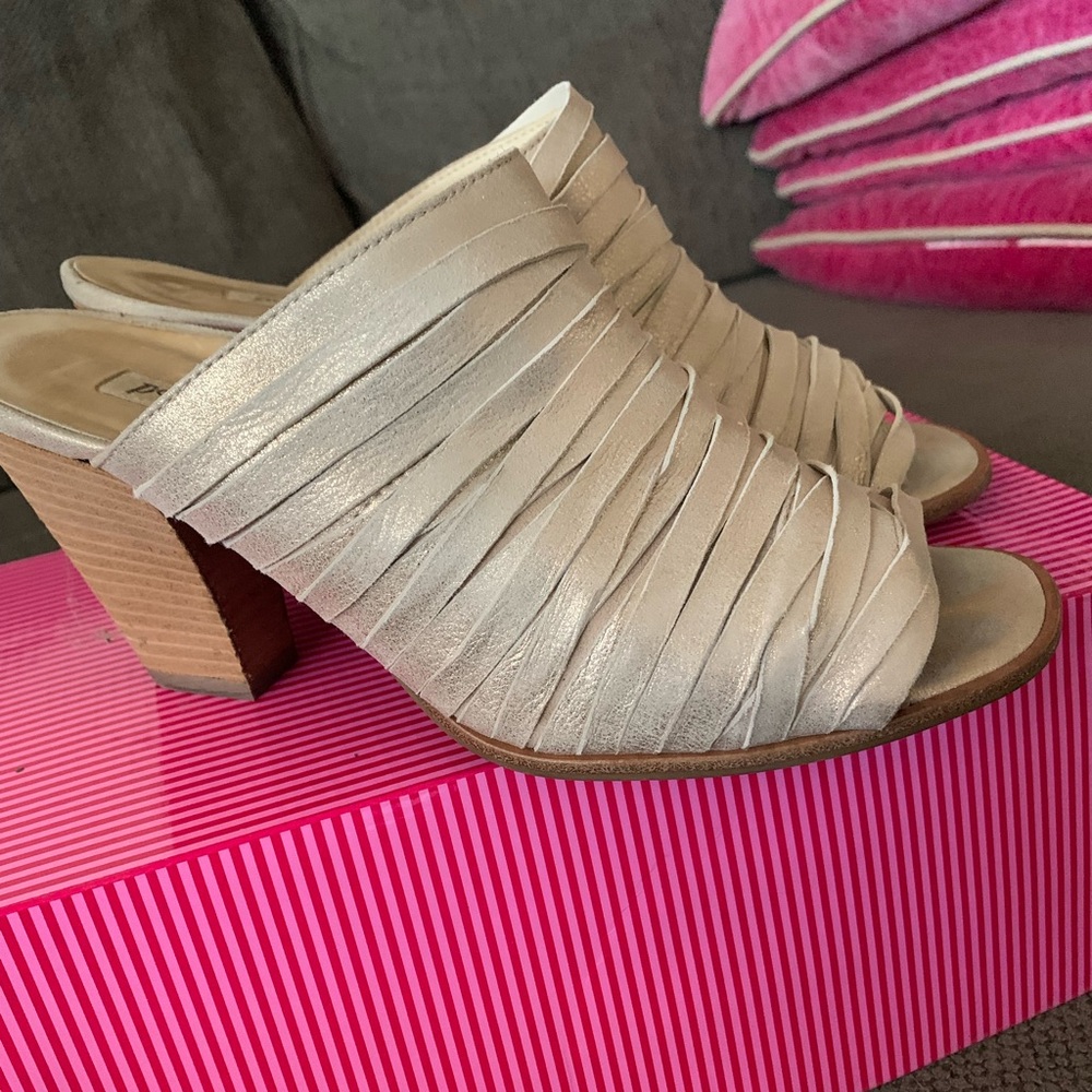 Paul Green Avery Mules Metallic 7